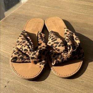 Restricted Tan Leopard Women's Sandals